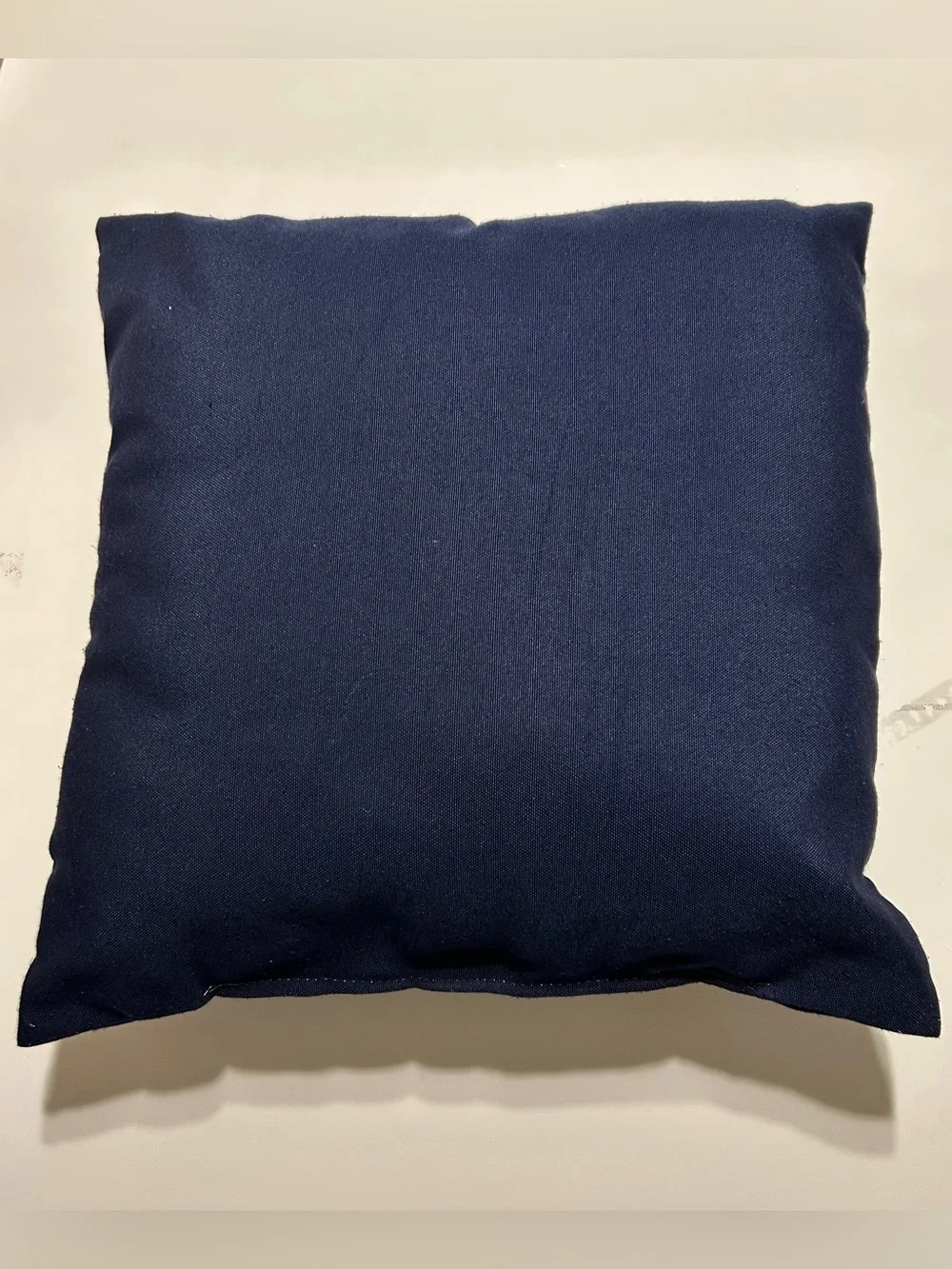 Nautical Anchor Accent Pillow - Navy and White 17”x17”